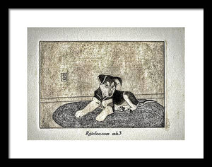 Little Shepherd - Framed Print