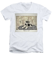 Load image into Gallery viewer, Little Shepherd - Men&#39;s V-Neck T-Shirt