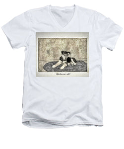 Little Shepherd - Men's V-Neck T-Shirt