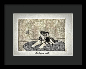 Little Shepherd - Framed Print