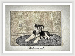 Little Shepherd - Framed Print