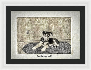 Little Shepherd - Framed Print