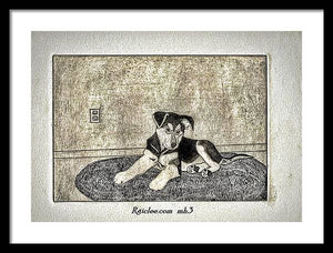 Little Shepherd - Framed Print