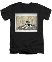 Load image into Gallery viewer, Little Shepherd - Men&#39;s V-Neck T-Shirt