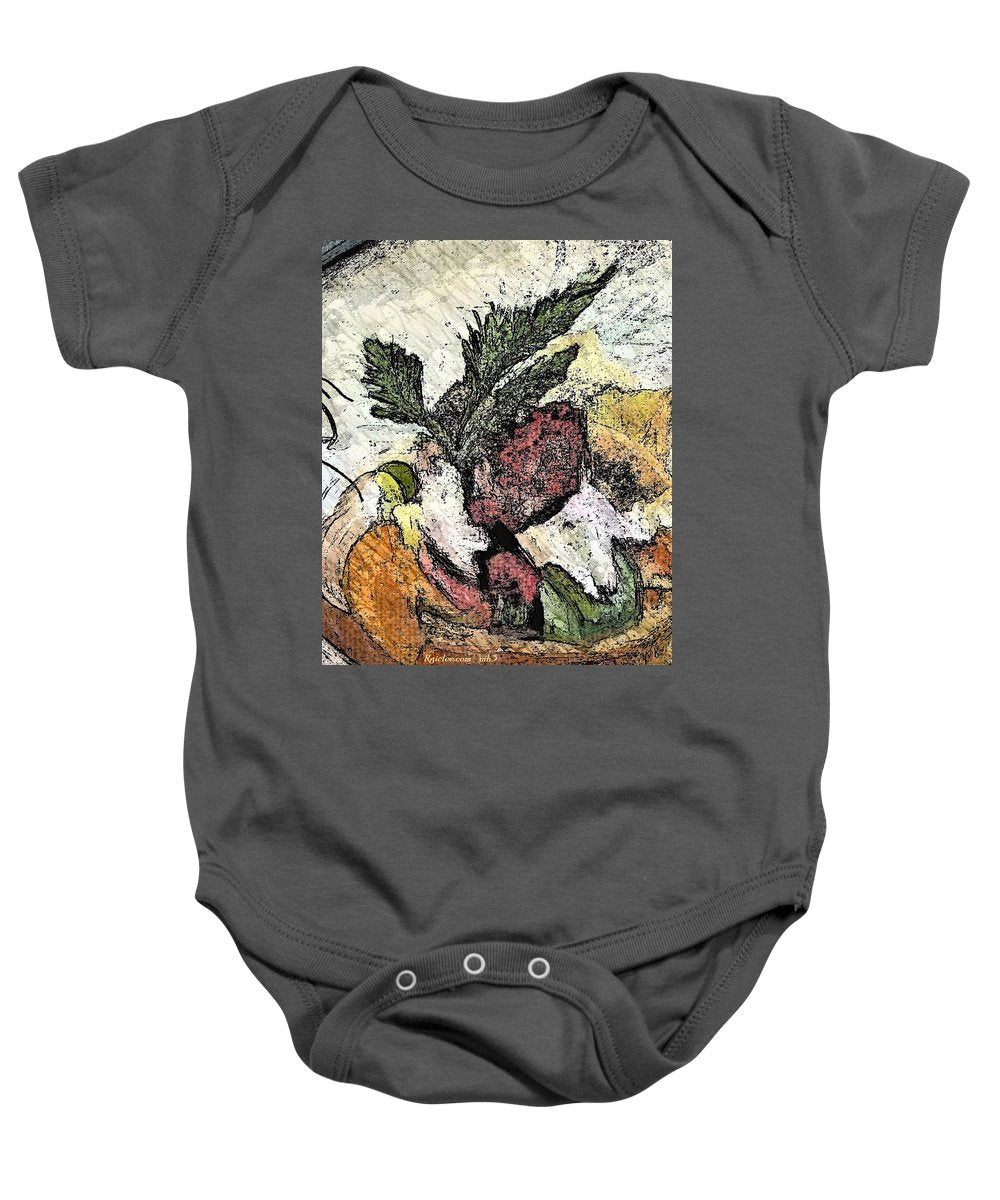 Lobster on crostini - Baby Onesie