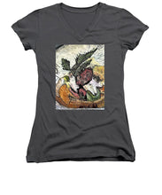 Load image into Gallery viewer, Lobster on crostini - Women&#39;s V-Neck