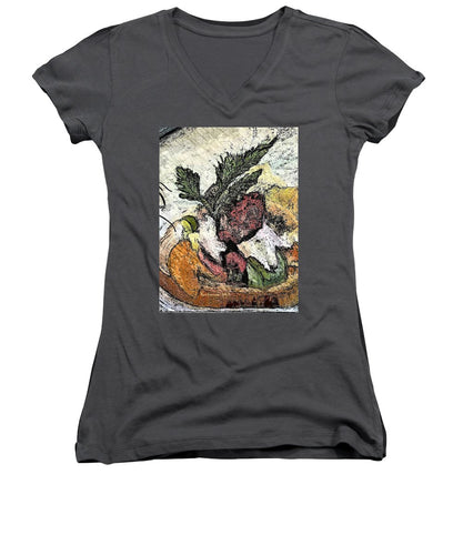 Lobster on crostini - Women's V-Neck