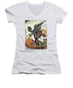 Lobster on crostini - Women's V-Neck