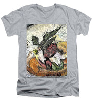 Load image into Gallery viewer, Lobster on crostini - Men&#39;s V-Neck T-Shirt