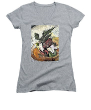 Load image into Gallery viewer, Lobster on crostini - Women&#39;s V-Neck