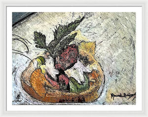 Lobster on crostini - Framed Print