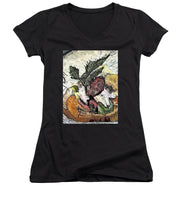 Load image into Gallery viewer, Lobster on crostini - Women&#39;s V-Neck