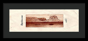 Mesas  - Framed Print