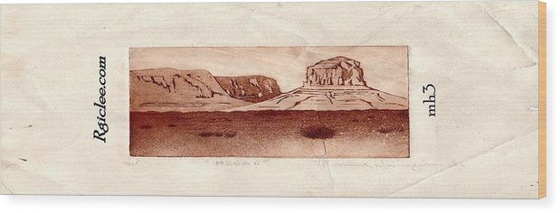 Mesas  - Wood Print