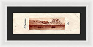 Mesas  - Framed Print