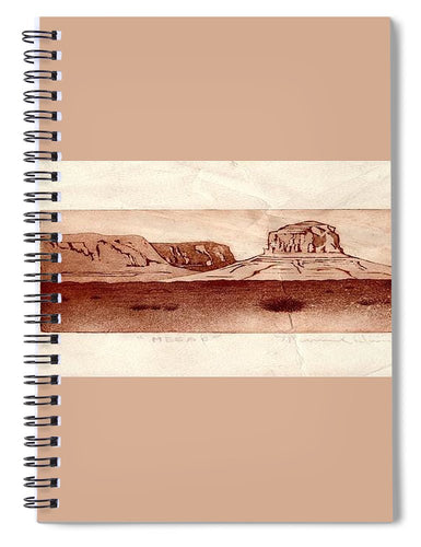 Mesas  - Spiral Notebook