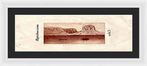 Mesas  - Framed Print