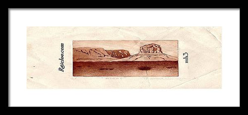 Mesas  - Framed Print