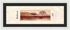 Mesas  - Framed Print