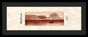 Mesas  - Framed Print