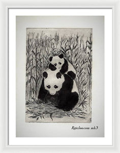 Mom and me - Framed Print