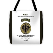 Load image into Gallery viewer, My old unit patch - Tote Bag