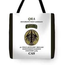 Load image into Gallery viewer, My old unit patch - Tote Bag